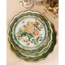 Paçi Royal Charme Sarissa 2’li Dekoratif Tepsi 36 & 40 cm Yaldızlı