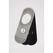 Faruk Balkanas 3 Adet Bambu Düz Renk Babet Çorap