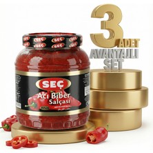 Seç Acı Biber Salçası 3X1600 gr