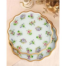 Paçi Royal Charme Sarissa 2’li Dekoratif Tepsi 36 & 40 cm Yaldızlı