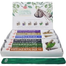 Tuncel Store White Sage Cleansing Hexa Gift Pack