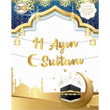 Akıllı Durak Kaligrafi Ramazan Süsü - 11 Ayın Sultanı