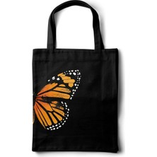 INKD Gabardin Bez Çanta – Kelebek Tasarım - 35X40