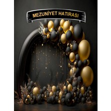 Promisebackdrop2 Mezuniyet Hatırası, Okul Etkinlik 200X200CM Ek Dikişli Kumaş Afiş