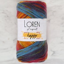 Akıllı Durak Loren Happy Ebruli El Örgü Ipi - RH001 - 34286