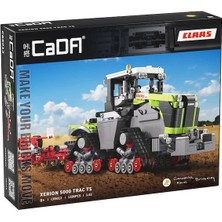 Vagonlıfe Cada C65012W Claas Xerıon 5000 Trac 1336 Parça Block Oyuncak 8+
