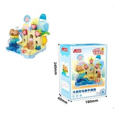 Jaki Vagonlıfe Jakı GK002 Yüzen Capybara 244 Parça Block Oyuncak 8+