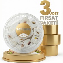 Tatşen Lokum Fıstıklı Sultan 3X300 gr