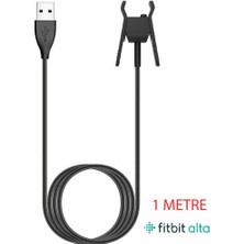 OEMTR Fitbit Alta Şarj Kablosu Cihaz Kiti Reset Tuş (1METRE)-1852