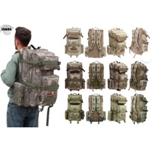 İsora Isora Outdoor Çanta 75 Lt - Taktikal Lüx Kamp Çantası Kamuflaj