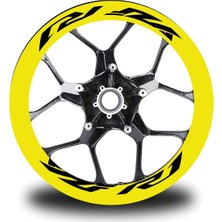 Mrt Teknik Yzf R1 Yazılı 8li Jant Içi Yazı Sticker Etiket