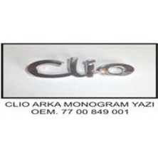 Kaya Snmswrld Arka Yazi Clio Em Küçük Harfle Yazili Olan