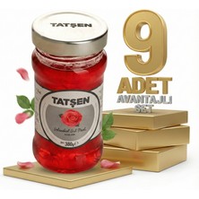 Tatşen Cam Reçel Gül 9X380 gr