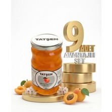 Tatşen Cam Reçel Kayısı 9X800 gr