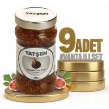 Tatşen Cam Reçel Incir 9X380 gr