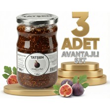 Tatşen Cam Reçel Incir 3X800 gr