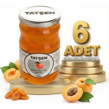 Tatşen Cam Reçel Kayısı 6X800 gr