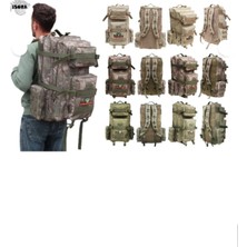 İsora Isora Outdoor Çanta 75 Lt - Taktikal Lüx Kamp Çantası Kamuflaj