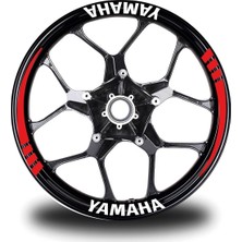 Mrt Teknik Yamaha Xmax 250 2 Kesikli Gümüş Gri Renk Sticker Modeli Jant Dahi