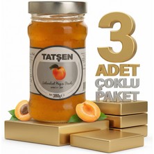 Tatşen Cam Reçel Kayısı 3X380 gr