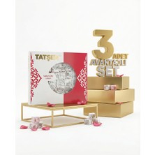 Tatşen Lokum Gül 3X500 gr