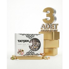 Tatşen Fındıklı Kuş Lokumu Kakaolu 3X500 gr