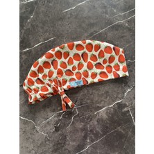 Tosbic's Store Minik Çilekler Cerrahi Bone (Ithal Kumaş)