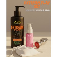 Ada Marketing Extream Play 150 ml Jel Kırmızı Taşlı Plug ve Temizleme Pompası Seti Kese Hediyeli