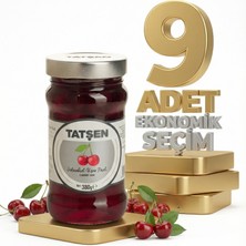 Tatşen Cam Reçel Vişne 9X380 gr