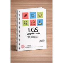 Yetsis Yayınları 2026 Lgs 8. Sınıf Matematik Meb Örnek Sorular Çalışma Kitabı ve Çıkmış Sorular Kitabı A4 Renkli Baskı Helezon Spiral Cilti Güncel Baskı