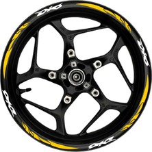 Mrt Teknik Dio Beyaz Yazılı  Turuncu Reflektif Pençe Şeritli