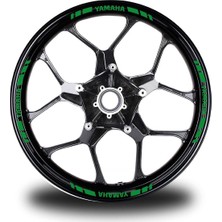 Mrt Teknik Yamaha Yazılı Kısa Dış Şerit 16'lı Tek Renk Jant Sticker Modeli