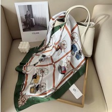 Venüs Design Desenli Şal-Fular 90X90