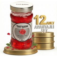 Tatşen Cam Reçel Gül 12X380 gr
