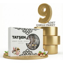 Tatşen Fındıklı Kuş Lokumu Kakaolu 9X500 gr