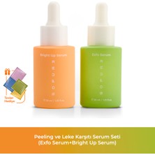Sopure Peeling ve Leke Karşıtı Serum Seti (Exfo Serum ve Bright Up Serum)