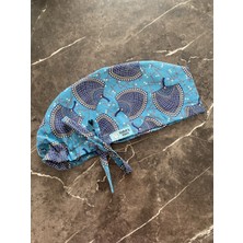 Tosbic's Store Mozaik Yapraklar Cerrahi Bone (Ithal Kumaş)