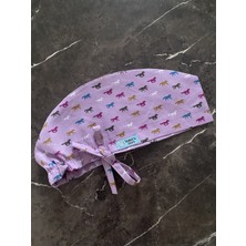 Tosbic's Store Pembe Atlı Cerrahi Bone (Ithal Kumaş)