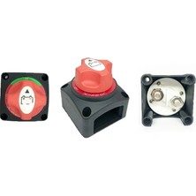 12V-50V Akü Devre Kesici Marin Tipi 200 A (Çevirmeli) (On-Off-Out)
