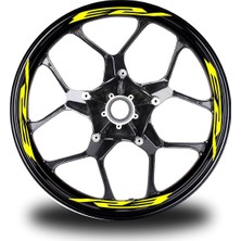 Mrt Teknik R3 Yazılı 16LI Jant Içi Yazı Sticker Etiket