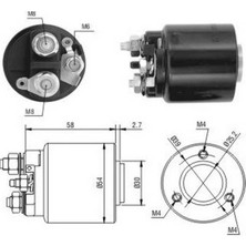 ZM 12V MARŞ OTOMATİĞİ VALEO TİPİ (3 DELİK) M6 SAĞ FIAT ALBEA/MAREA-MERCEDES SPRINTER/VITO-OPEL ASTRA