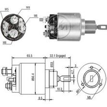 ZM 12V MARŞ OTOMATİĞİ BMW M5/M6 BMW 3 SERİSİ/5 SERİSİ/7 SERİSİ/8 SERİSİ-MERCEDES