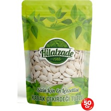 Hilalzade Kabak Çekirdeği Kavrulmuş Lüks Tuzlu Nevşehir Kabak Çekirdeği 50 gr