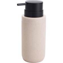 Arow Pietra Lüks Modern Sıvı Sabunluk - Naturel Mermer Görünümlü, 17.4 cm