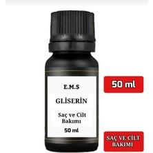 E.M.S Gliserin 50 ml  Doğal Saç ve Cilt Bakımı Için Gliserin Yağı.