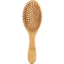 Naturachi Oval Bambu Dişli Tarak Ahşap Saç Fırçası