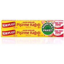 Koroplast Pişirme Kağıdı Hazır Kesilmiş 16 Adet - 2'li