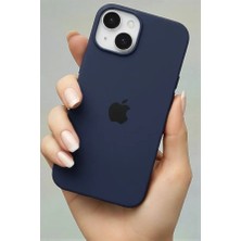 Pronorth IPhone 13 - 14 Uyumlu Kılıf Logolu Lansman Soft Yumuşak İçi Kadife Silikon Kapak