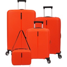 Ççs 5224 Büyük+Orta+Kabin+Makyaj 4'lü Travel Valiz Seti