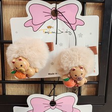 Moda Rüyası Capybara Figürlü Çıtçıtlı Kız Çocuk Toka